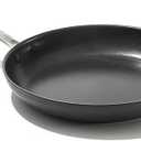 10" Frying Pan Skillet, PFAS-Free Ceramic Nonstick, Durable Hard Anodized Cookware, Scratch Resistant, Stainless Steel Handle, Good Grips, Dishwasher Safe, Oven safe, Black