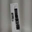 V-MORO Compatible with Samsung Gear S3 Frontier Bands/Galaxy Watch 3 45mm/Galaxy Watch 46mm(2019),22mm Solid Stainless Steel Metal Business Bracelet Strap Black (Not for galaxy watch 4 classic 46mm)