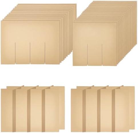 6 Sets Glass Divider Kits for Moving Dish Packing Kitchen Moving Boxes Kit Cardboard Dividers for Packing Shipping, Box Not Included