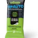 4 x Crocodile Cloth Auto Cleaning Wipes  10 XL (15" x 10") Disposable Wipes for Car Engine Degreasing, Body Detailing & Tire Cleaning  Cuts Grease, Oil, Adhesives on Hands, Tools, Parts & More