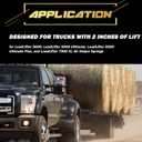 52420 2" Air Bag Lift Universal Air Spring Spacers Kit for Most Lift Kits