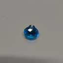 Crystal Glass Cabinet Knobs 30mm Diamond Shape Drawer Kitchen Cabinets Dresser Cupboard Wardrobe Pulls Handles 10 Pcs (Light-Blue)