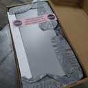 Prepac HangUps 30" Large Garage Cabinet, Bathroom Cabinet Wall Mount, Ideal for Garage, Kitchen and Laundry Organization 30" W x 72" H x 16" D, Light Gray