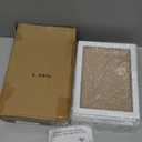 KINLINK 6x8 Picture Frame White Set of 4, Wooden Photo Frames Matted 4x6 with Plexiglass for 4x6 with Mat or 6x8 without Mat for Table and Wall Display