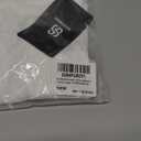 SUUKSESS Women Sexy Mesh Sheer Crop Tank Tops Sleeveless Ruched Going Out Tops (Medium, Snow White)