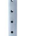 Trailer Jack Drop Leg, Adjustable Jack Foot, Trailer Jack Extension for 2" ID Jack Tube, 2,000 lbs, Silver