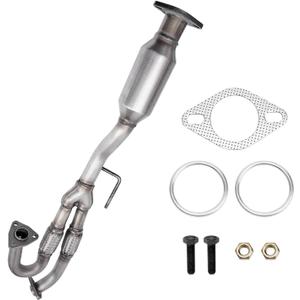 Y-Pipe Catalytic Converter Compatible with 2003 2004 2005 2006 2007 Murano with Gasket Exhaust Flex Pipe 3.5L, Direct-fit(EPA Compliant)