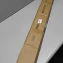 Room Darkening Curtain Rod 84-120 Inches, Wrap Around Design, Extra-Thick 1-Inch Diameter Single Drapery Rod, Extendable Metal Rod Set of Window Treatment (Matte White, 84-120")