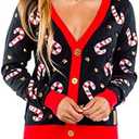 Tipsy Elves Classic Cute Cardigan Ugly Christmas Sweaters for Women with Fun Patterns and Animals S