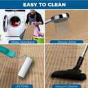 Kitchen Rugs Sets of 2 PCS  Kitchen Mats for Floor 24x35/24x60 Inch Non Slip Washable Rug Set, Non Slip Floor Mats Made of 100% Polyester Soft and Anti-Slip Standing Kitchen Runner Rug, Beige