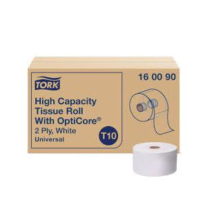 Tork OptiCore® Mid-size Toilet Paper Roll White T10