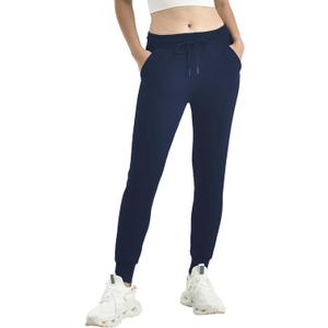 Ipletix Joggers for Women with Pockets,Womens Drawstring Lightweight Yoga Sweatpants for Lounging Workout Running (Medium, Navy)