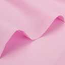 Men's Short Sleeve Button Down Shirt Cuban Collar Anti-Wrinkle Shirt Casual Summer Beach Shirt (Pink, XXXL)