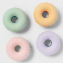 3 CT Donut Shaped Sidewalk Chalk 5 Pack