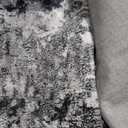 8x10 Area Rugs for Living Room: Abstract Washable Rug with Anti-Slip Backing Non-Shedding Stain-Resistant Soft Modern Large Carpet for Bedroom Dining Room Farmhouse Nursery Home Office Black