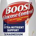 BOOST Glucose Control Ready to Drink Nutritional Drinks with Extra Nutrient Support Drink, Very Vanilla, Carton, 8 Fl Oz, Pack of 24, BBD 09/19/2026