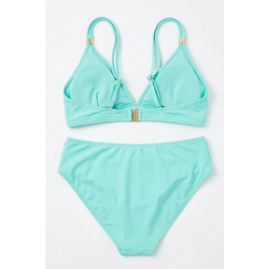 Aqua Eve Women's Bikini Set, Aqua Blue(XXL)