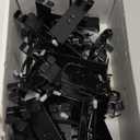 HUHOLE Gridwall Hooks 2 Inch, 50PC Display Hooks for Grid Wall, Hook for Grid Wall Panel, Black