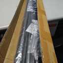 Tension Curtain Rod No Drilling, Heavy Duty 51-168 Inch, Black