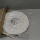 2PCS Foldable 3 tiered Paper Pendant Lampshade Size of 27inch,White handmade Hanging Paper Lamp Shade,Minimalist Boho ceiliing light lamp for kids room,living room,bedroom,kitchen Decor