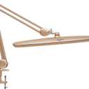23-Inch LED Task Lamp with Clamp, 24W 2200LM, Gold