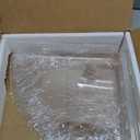 upsimples 4 Pack Acrylic Corner Floating Shelves, 10 in Clear Hanging Shelves with Cable Management Design, Wall Mounted Corner Storage Organizer for Bathroom, Bedroom, Living Room, Kitchen