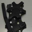 SYOURSELF Ice Cleats, Crampons Ice Cleats for Shoes and Boots Women Men Kids, Non Slip Grippers Spikes for Shoes with Straps, Ice Traction Cleats for Snow and Ice, Hiking, Walking, Fishing, Climbing (Medium)