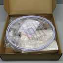 Hanging Lamp Plug in Pendant Light 2 Pack with Remote Control, 15Ft Hanging Lights with Plug in Cord Beige Lamp Shade Plug in Ceiling Light with Cord for Bedroom, Kitchen, Living Room, Dining Table