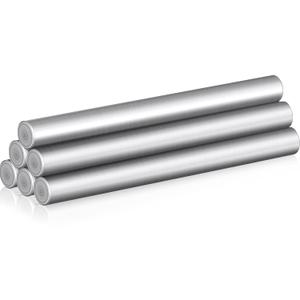Sadnyy 6 Pcs 3/8 x 4 Inch Steel Metal Dowel Pins Bunk Bed Replacement Hardware for 3/8" Pre-drilled Holes 304 Stainless Shelf Pins Support Pegs for Shelf Bracket Bookshelf Cabinet Closet