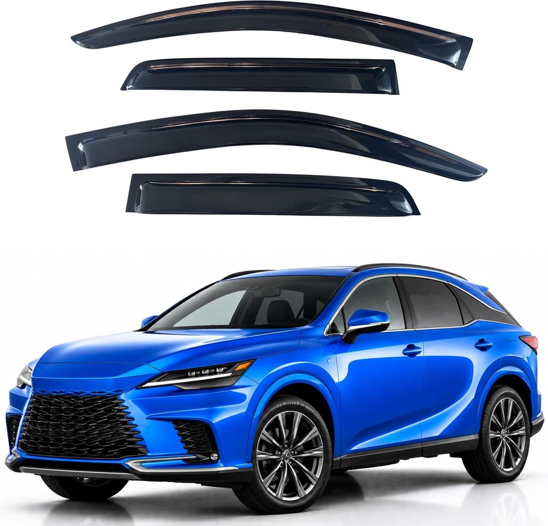 Window Visors Rain Guards for 2023-2026 RX350 RX350h RX400h+ RX500h