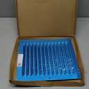 PATIKIL 10 x 12 Inch Aluminum Vent Cover, Screen Air Grille Ventilation Cover HVAC Louvered Grill for Home Kitchen Fireplace Bathroom Wall Ceiling, Silver Tone