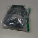 OMKAGI 2 Piece Workout Sets for Women Halter Sports Bras Gym Sets Booty Leggings Outfits (X-Small, Emerald Black)