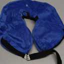 BENCMATE Inflatable Dog Cone Collar Alternative, Soft Dog Cone for Small Medium Large Dogs and Cats, Neck Recovery ECollar Donut Collar After Surgery (Large, Blue)