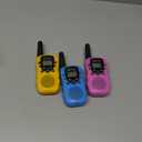 Walkie Talkies for Kids Games Outdoor Toys for 3-12 Year Old Boys Girls, 3 Miles Range Walkie Talkie as Camping Essentials, 4 Year Old Girl Birthday Gifts for 3 4 5 6 7 8 9 Year Old Boy Girl Gift (Blue&Pink&Yellow)