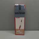 nacena Spray Mop for Floor Cleaning, Dust Mop with 420 ml Refillable Bottle and 3 Pcs Washable Pads Dry Wet Floor Mop for Household or Commercial Use for Hardwood Laminate Tile Ceramic, Red&White