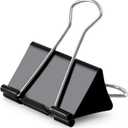 Ufmarine Extra Large Binder Clips 2.4 Inch Length, Jumbo Binder Clips for Office (48 Pcs)