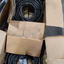 VEVOR 120FT x 7/8 Inch Drain Cleaner Machine, 420W Electric Sewer Snake Auger Manual Feed - with 6 Cutters, 2 Steel Cables (120' x 7/8" and 18' x 3/8") & CW/CCW Control for 1.9" to 6" Pipes (Red)