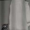 120 Inch Linen Curtains Pinch Pleated for Living Room Tall Windows Ivory White Pleat Drape with Hooks Rings Back Tab Privacy Semi Sheer Extra Long Linen Drape Curtains 120 Length Ivory White, 40"W x 120"L (Pack of 1)