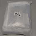 Plastic Storage Bags with Easy-Glide Zipper, Pack of 8, Durable Clear Vinyl Zippered Storage Bags for Clothes Sweaters Comforters Blankets Sheets Bedding (12 x 12 x 12 Inch)