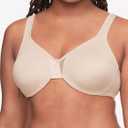 Warner's Womens Signature Support Cushioned Underwire for Support and Comfort Underwire Unlined Full-Coverage Bra 35002a, Size 42C (Beige)