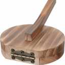 Wooden Tortilla Press Mexican Tortillera Presser Home Restaurant Dough Presser Kitchen Gadgets for Pie Biscuits Pizza Ravioli, Style B