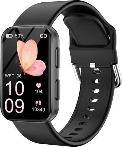 MorePro Health Fitness Tracker for Women Men, 24/7 Heart Rate Blood Pressure & Oxygen Monitoring, Sleep Tracker, 120+ Sport Modes Smart Watch, IP68 Waterproof, 2 Bands, Compatible Android iOS missing charger