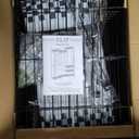 E13 Triple Column Garment Rack (White), 900LBS Capacity, 8-Tier Shelves, 4 Hanger Rods & 8 S Hooks