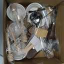 Charcuterie Accessories(25 Psc), Cheese Spreaders For Charcuterie Board, Mini Serving Spoons, Blank Toothpick Flags, Bowl For Christmas Pastry Making, forks And Mini Serving Tongs (Silver-Wooden Handle)