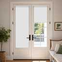 LazBlinds No Drill Cordless Roller Shades, 24x72, White 100% Blackout Roller Blinds for Windows, Thermal Insulated UV Protection Waterproof Roll Up Window Blinds and Shades, Set Of 1, White
