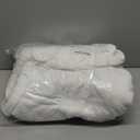 REDKISS Ultra Soft 6 Piece Towel Set, Premium White Towels for Bathroom, Highly Absorbent, Quick Dry, Lightweight Bath Towels Set Collection, Includes 2 Bath Sheets, 2 Hand Towels, 2 Washcloths