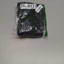 REORIA Women's Sexy Basic Scoop Neck Long Sleeve Double Lined Layering Slim Bodysuit Tops (Black) 
Small