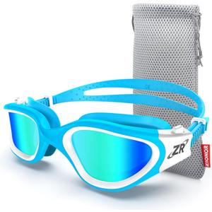 ZIONOR G1 Polarized Swimming Goggles for Unisex Adult Women Anti Fog 100% Anti UV Diving Goggles