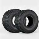 Lawn Mower Tires 20x8.00-8 4PR Tubeless Turf Tires Set of 2 for Riding Mower Garden Tractor Golf Cart, Tires Only Wheel Not Included