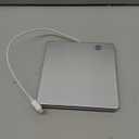 USB-C Superdrive External DVD/CD Reader and DVD/CD Burner for Apple-MacBook Air/Pro/iMac/Mini/MacBook Pro/ASUS/ASUS/DELL Latitude with USB-C Port Plug and Play(Silver)